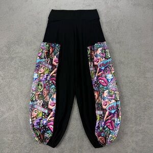 Rock N Karma Marley Pant in Multi Colour Pop Art